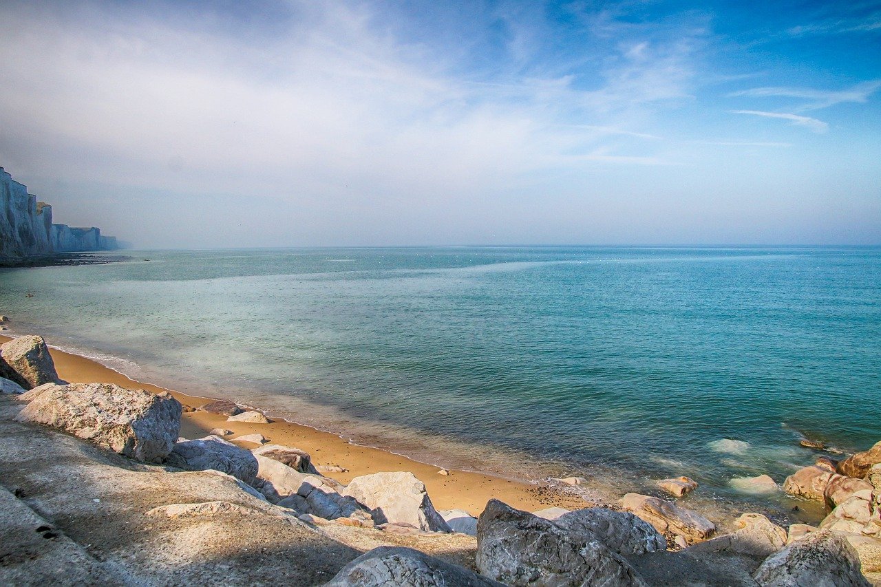 sea, ocean, rocks